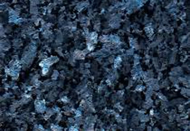 Blue Pearl granite sample