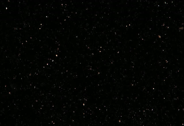 Galaxy Black granite sample