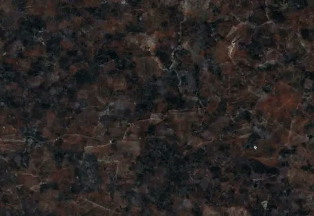 Mahogany granite sample