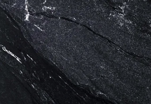 Misty Black granite sample